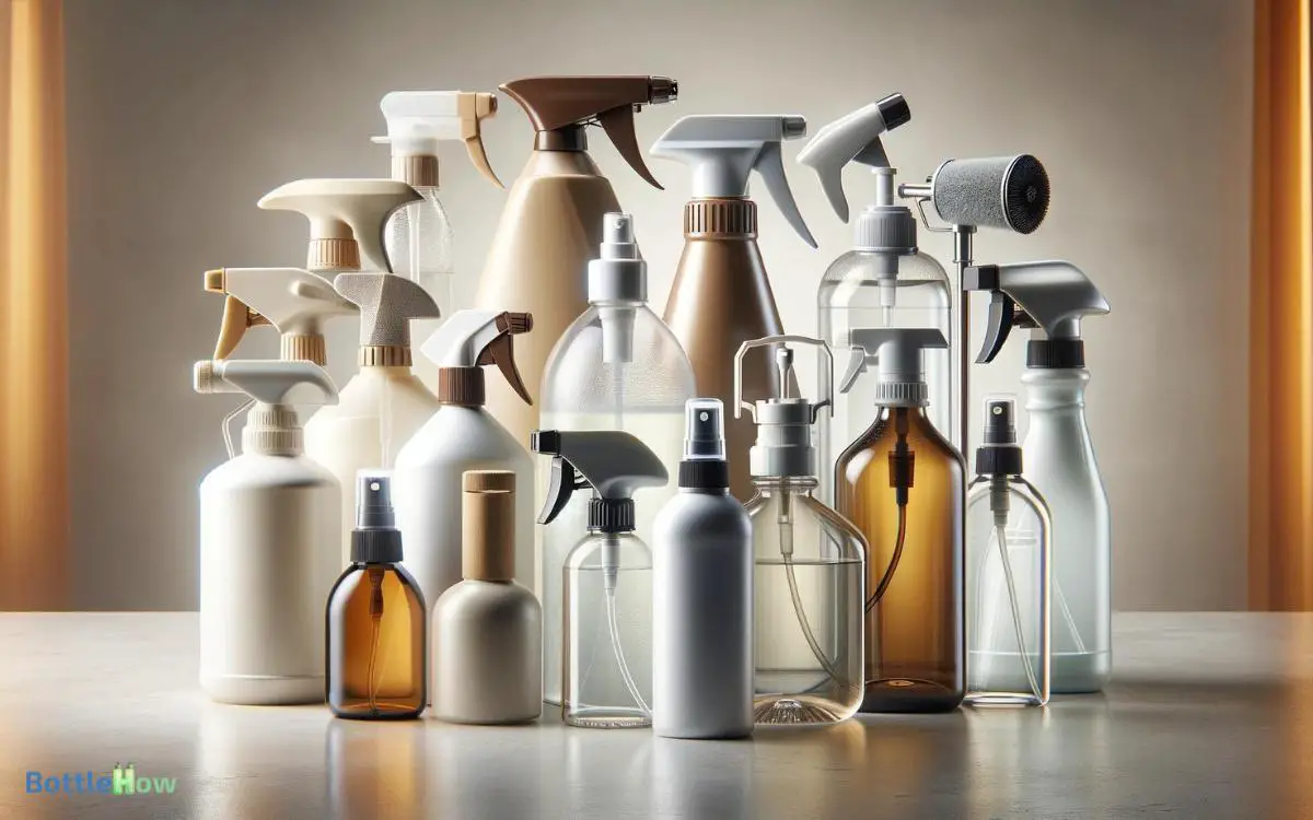 Different Types Of Spray Bottles