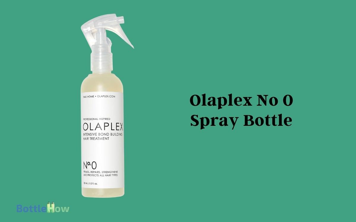 How To Open Olaplex No 0 Spray Bottle